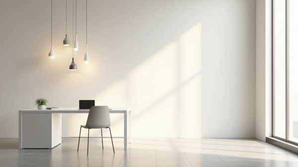 Le bureau blanc, ce faux détail qui change la lumière d'une pièce