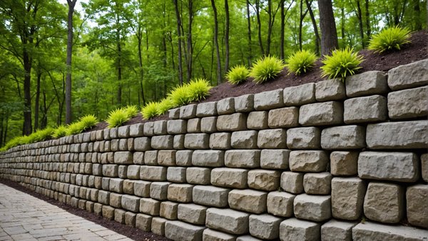 Découvrez les matériaux écologiques idéaux pour construire un mur de soutènement durable